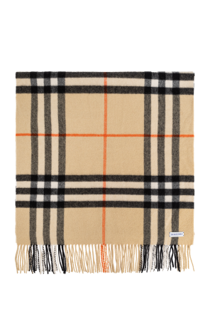 マフラー・ストール Burberry Embroidered cashmere blend scarf (8105925 C2205) Burberry Cashmere scarf | Men's Accessorie | Vitkac
